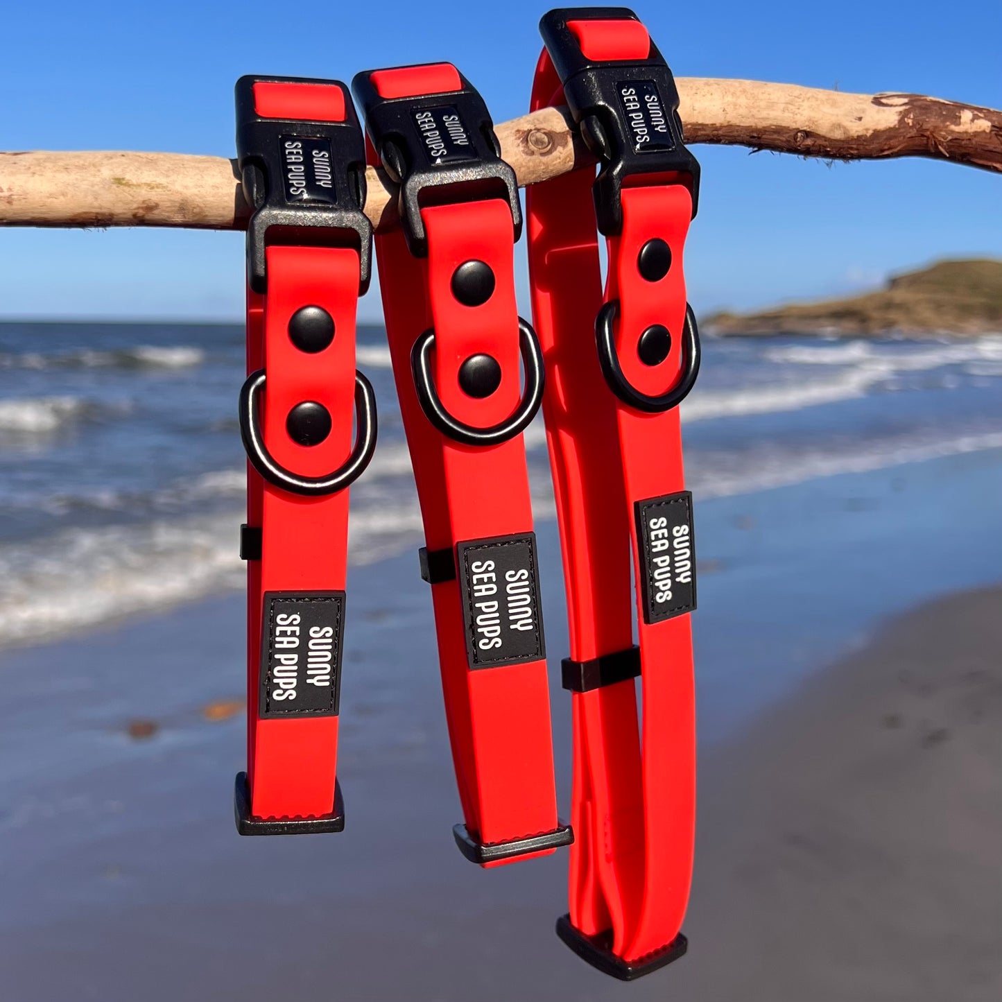 Red - Waterproof collar