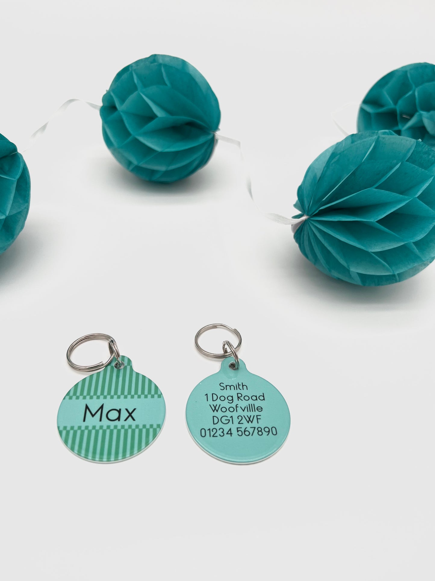 Coastal Calm - ID Tag - Hoobynoo X Sunny Sea Pups