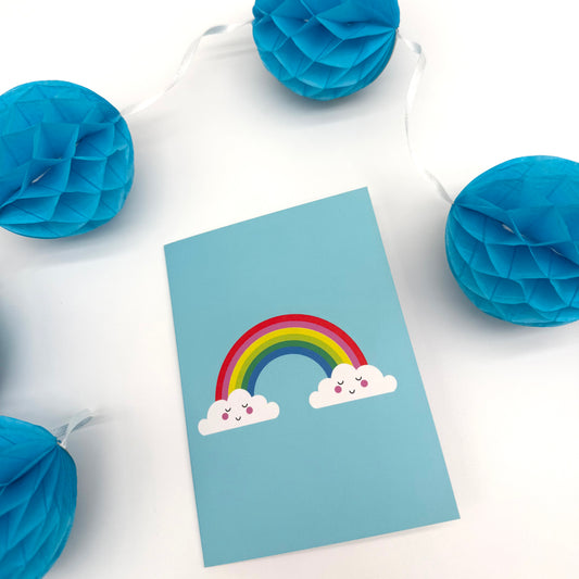 Chasing Rainbows - Greeting Card