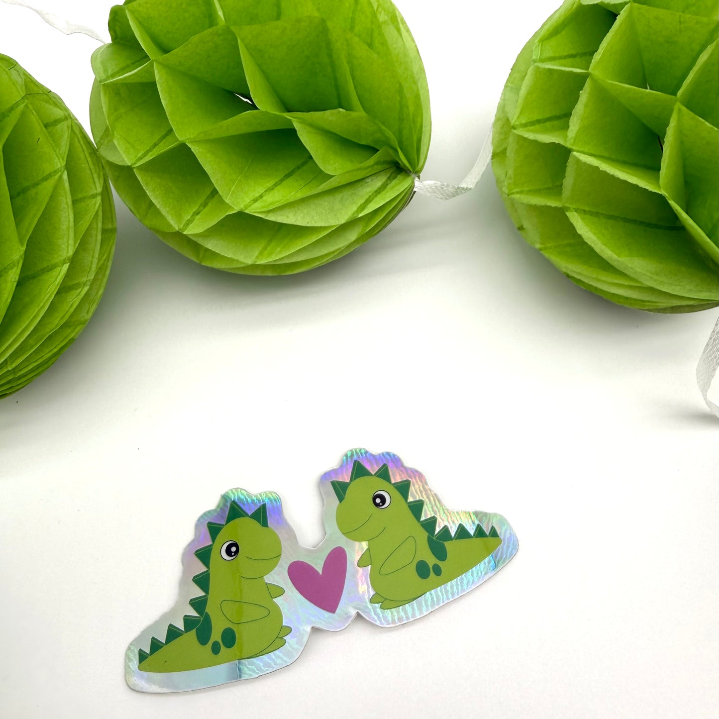 Lil Sea-Saurus Love - Holographic Sticker