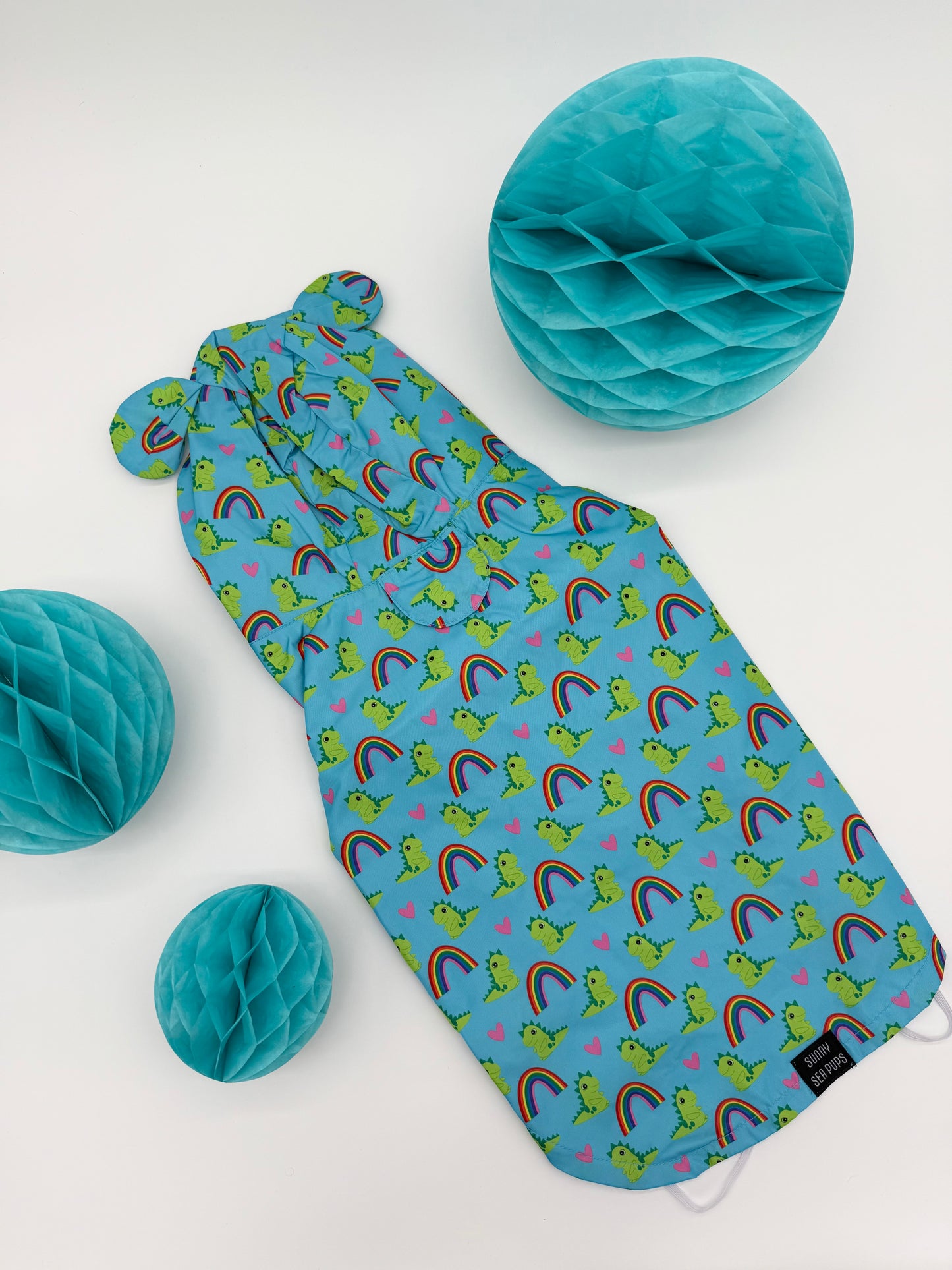 Lil Sea-Saurus - Lightweight Teddy Raincoat